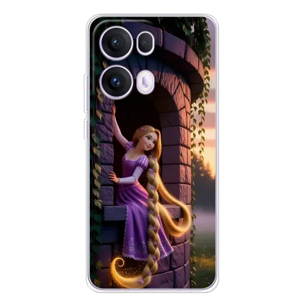 Чехол с принтом «Рапунцель на башне» для OPPO Reno 13 Pro 5G Чехол с принтом «Рапунцель на башне» для OPPO Reno 13 Pro 5G