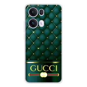 Чохли GUCCI для OПPO Рeno 13 Pro 5G (AlphaPrint) (Текстура Гуччі)