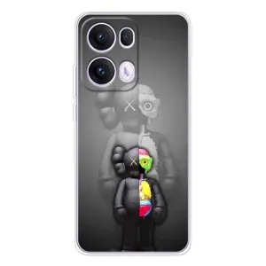 Чехлы для OPPO Reno 13 Pro 5G - Bearbrick Louis Vuitton (PREMIUMPrint) (Тело Bearbrick)
