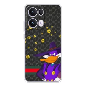 Бренднові Чохли для OPPO Reno 13 Pro 5G - (PREMIUMPrint) (Утка Гуччі)