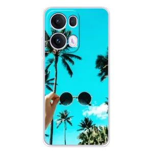 Силіконовий чохол з КАРТИНКАМИ літо для OPPO Reno 13 Pro 5G (AlphaPrint) (Погляд літо)