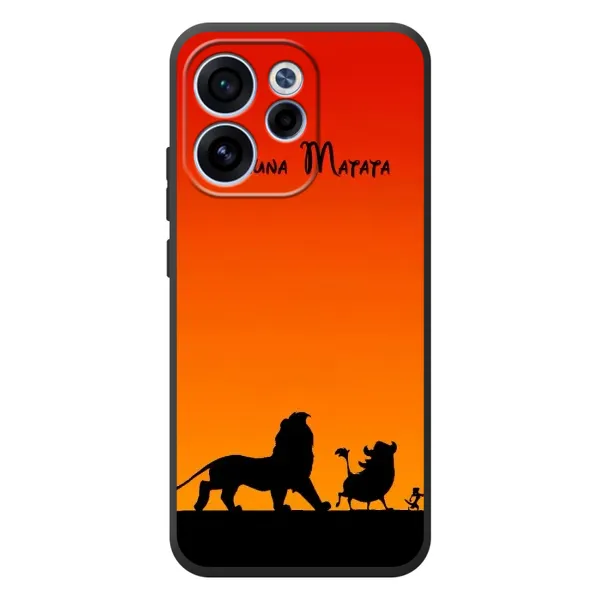 Чехол с принтом «Акуна Матата закат» для OPPO Reno 15 F