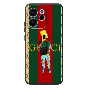 Брендновые Чехлы для OPPO Reno 15 F - (PREMIUMPrint) (Барт ГУЧЧИ)