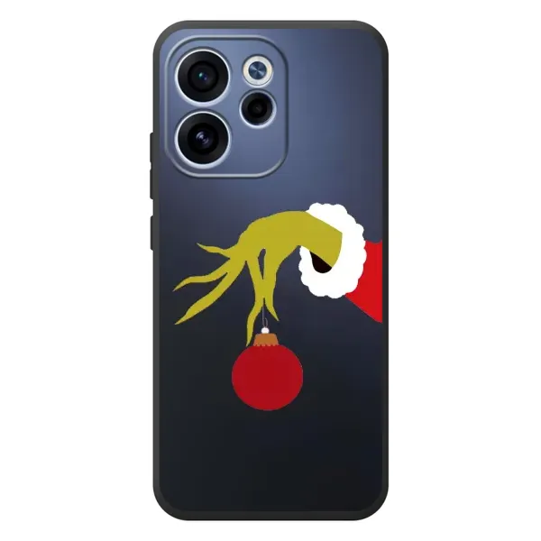 Чехол с принтом «Гринч с игрушкой» для OPPO Reno 15 F Чехол с принтом «Гринч с игрушкой» для OPPO Reno 15 F