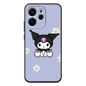 Чехол с кроликом Куроми на OPPO Reno 15 F (Куроми в цветах)