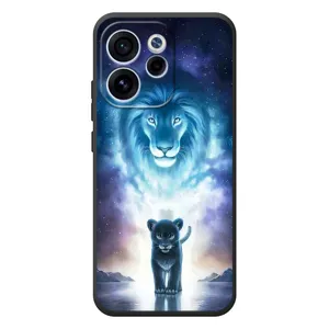 Чехол со Львом для OPPO Reno 15 F (VPrint) (Маленький лев)