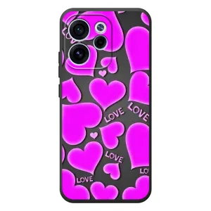 Чехлы для любимой на impossibile (VPrint) (Pink hearts)