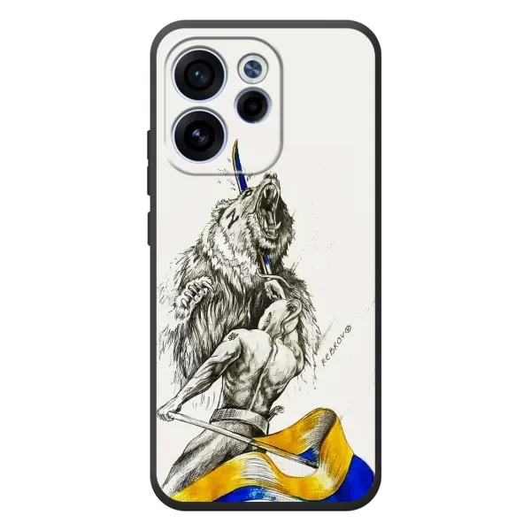 Чохол з принтом «Перемога» для OPPO Reno 15 F