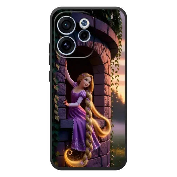 Чехол с принтом «Рапунцель на башне» для OPPO Reno 15 F