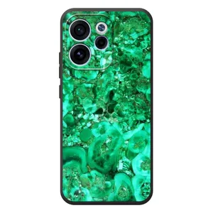 Мраморный чехол на OPPO Reno 15 F (VPrint) (Салатный Мрамор)