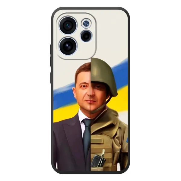 Чехол с принтом «Зеленский солдат» для OPPO Reno 15 F Чехол с принтом «Зеленский солдат» для OPPO Reno 15 F
