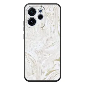 Мраморный чехол на OPPO Reno 15 FS (VPrint) (Белый мрамор)