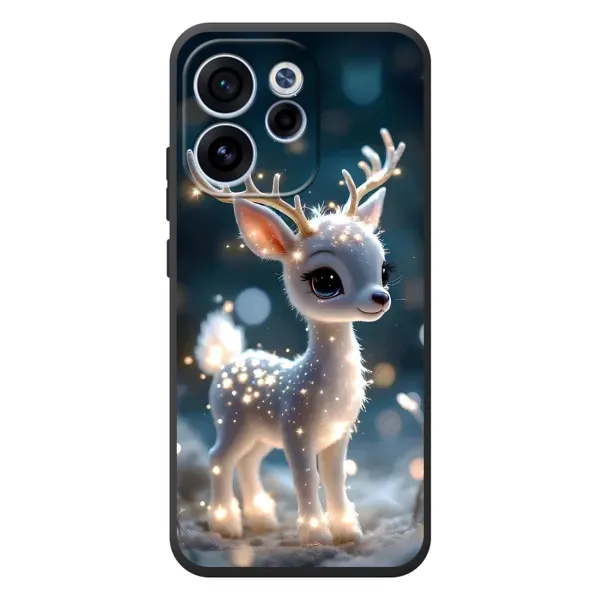 Чехол с принтом «Блестящий олененок» для OPPO Reno 15 FS Чехол с принтом «Блестящий олененок» для OPPO Reno 15 FS