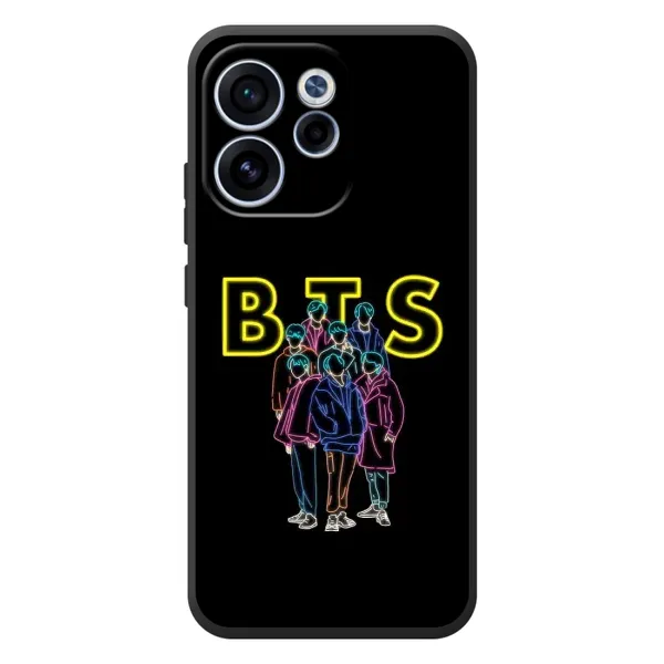 Чехол с принтом «BTS стайл» для OPPO Reno 15 FS Чехол с принтом «BTS стайл» для OPPO Reno 15 FS