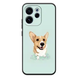 Чехлы с собаками для OPPO Reno 15 FS (VPrint) (Корги)