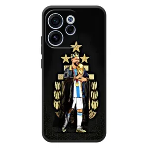 Чехлы для OPPO Reno 15 FS (Leo чемпион) (AlphaPrint) (Месси Король)