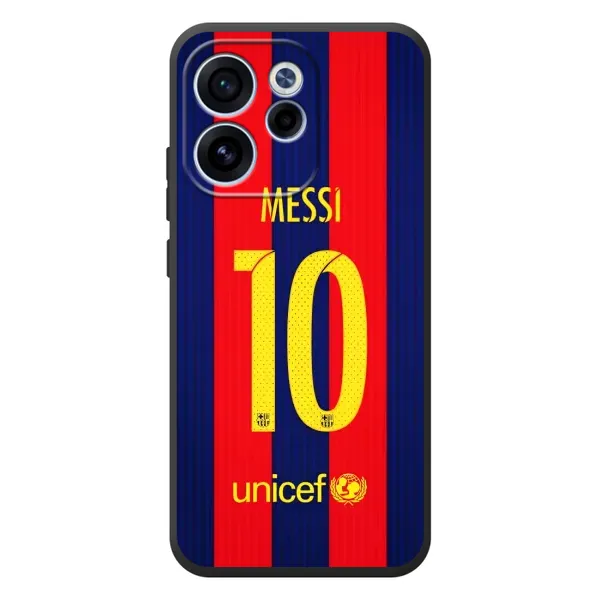 Чехол с принтом «Messi Barca 10» для OPPO Reno 15 FS Чехол с принтом «Messi Barca 10» для OPPO Reno 15 FS