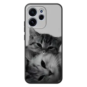 Чехол с рисунком кот на OPPO Reno 15 FS (Пара котов)