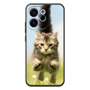 Чехлы с Котиками для OPPO Reno 15 FS (VPrint) (Прыжок кота)