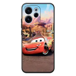 Силиконовый чехол Маквин для OPPO Reno 15 FS (Радиаторный Спрингс Маквин)