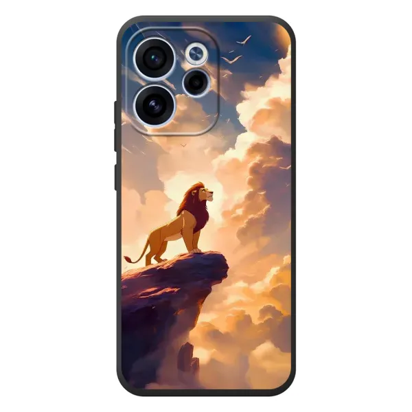 Чехол с принтом «Симба на скале» для OPPO Reno 15 FS