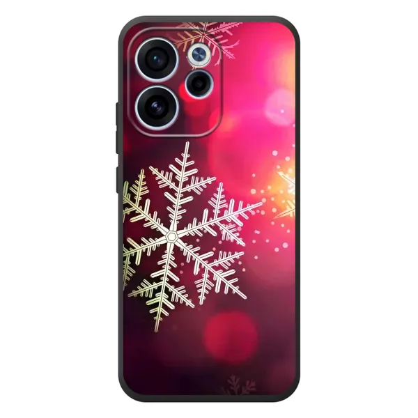 Чохол з принтом «Сніжинка» для OPPO Reno 15 FS