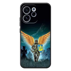 Чехлы с картинкой ЗСУ для OPPO Reno 15 FS (AlphaPrint) (Солдат ЗСУ)