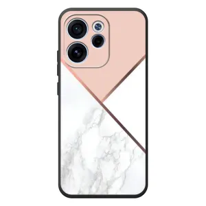Мраморный чехол на OPPO Reno 15 FS (VPrint) (Тройной мрамор)