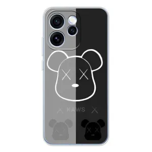 Чехлы для OPPO Reno 15 Pro - Bearbrick Louis Vuitton (PREMIUMPrint) (БеарБрик глаза)
