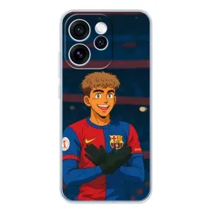 Чехол с футболистом Ламин Ямаль OPPO Reno 15 Pro (Футболист Ямаль)