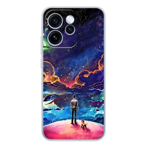 Чехол с принтом «Галактический вид» для OPPO Reno 15 Pro