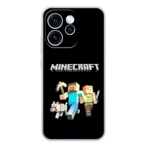 Чехол Майнкрафт на OPPO Reno 15 Pro (AlphaPrint) Minecraft