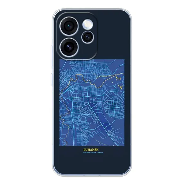 Чохол з принтом «Луганськ» для OPPO Reno 15 Pro