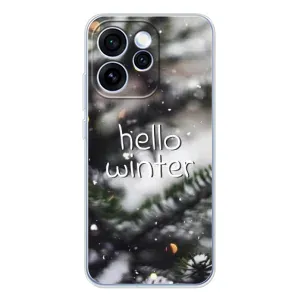 Новорічні, Святкові Чохли для OPPO Reno 15 Pro - 2024 год (Hello winter)