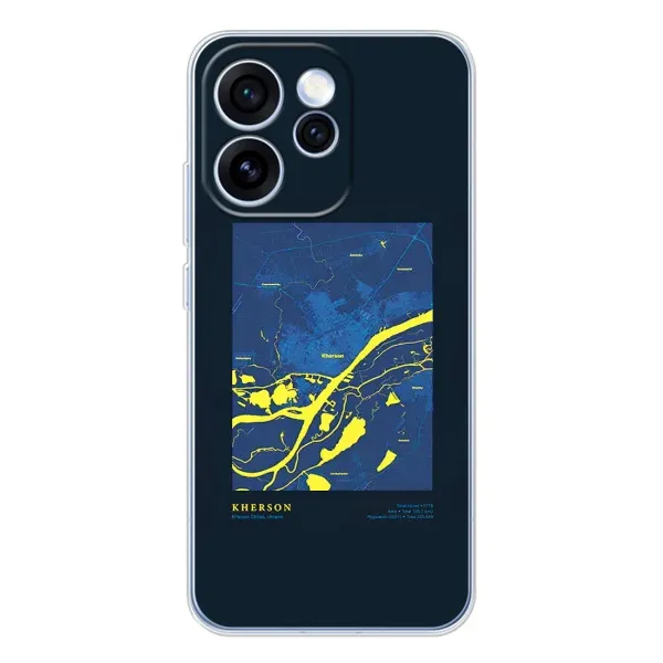 Чохол з принтом «Херсон» для OPPO Reno 15 Pro