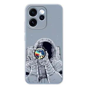 Чохол NASA для OPPO Reno 15 Pro (AlphaPrint) (Космонавт фото)