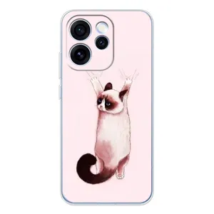 Чехол на OPPO Рено 15 Про с Котами (VPrint) (Котик падает)