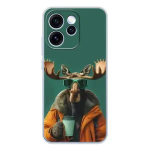 Чехол с принтом стильные животные для OPPO Рено 15 Про