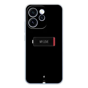 Чехлы для любимой на OPPO Рено 15 Про (VPrint) (Love battery)