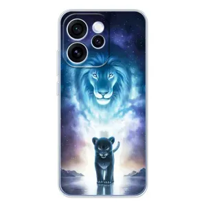 Чехол со Львом для OPPO Reno 15 Pro (VPrint) (Маленький лев)
