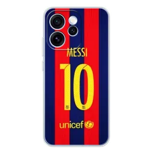 Чехлы Месси для OPPO Reno 15 Pro (AlphaPrint) (Messi Barca 10)