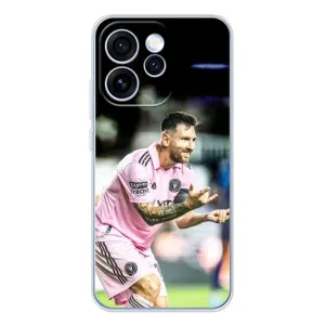 Чехлы для OPPO Рено 15 Про - Лео Месси Маями (Месси паук)