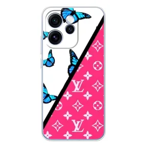Брендновые Чехлы для OPPO Reno 15 Pro - (PREMIUMPrint) (Мода LV)