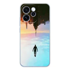Чехол с человеком пауком для OPPO Reno 15 Pro - (AlphaPrint) (Паук человек)