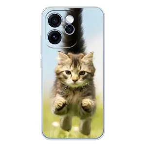 Чехлы с Котиками для OPPO Reno 15 Pro (VPrint) (Прыжок кота)