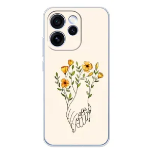 Чехлы для любимой на OPPO Рено 15 Про (VPrint) (Руки любви)