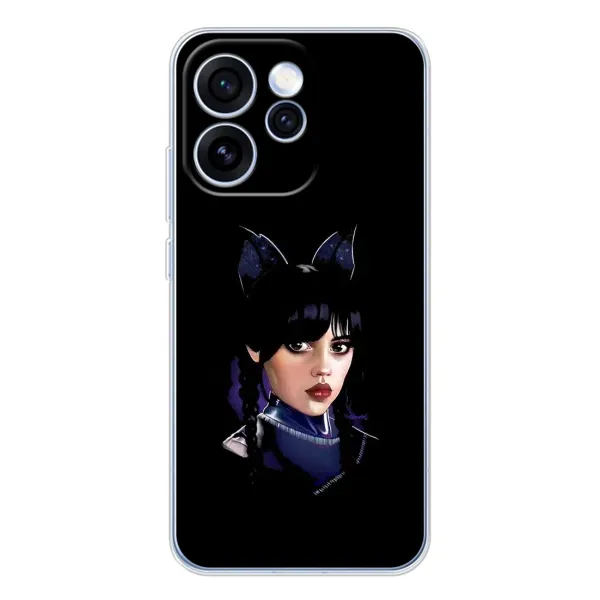 Чехол с принтом «серьезная Уэнздей» для OPPO Reno 15 Pro Чехол с принтом «серьезная Уэнздей» для OPPO Reno 15 Pro