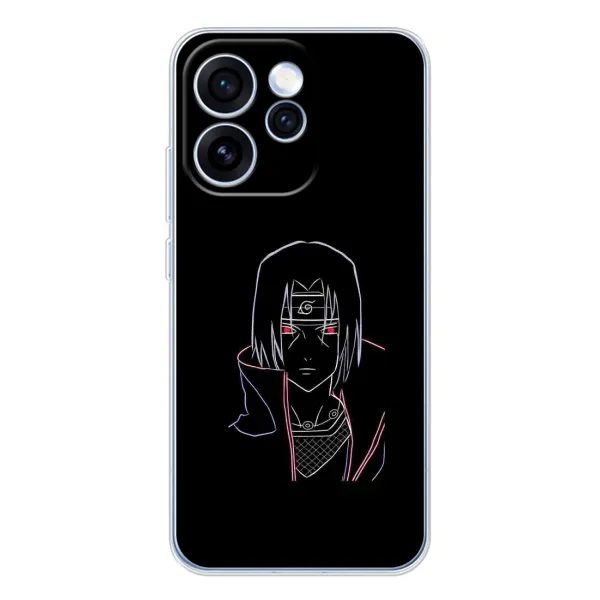 Чохол з принтом «силует Ітачі» для OPPO Reno 15 Pro