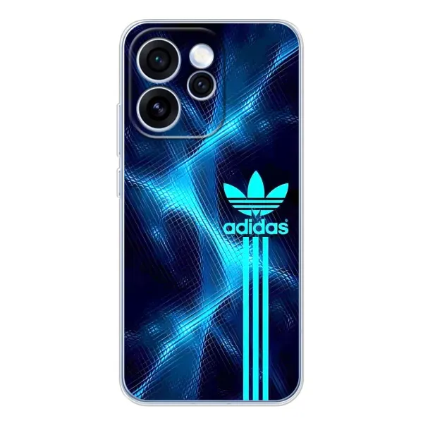 Чохол з принтом «Синій Адідас» для OPPO Reno 15 Pro Чохол з принтом «Синій Адідас» для OPPO Reno 15 Pro