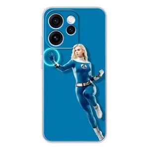 Чехол с принтом Фантастическая четверка для OPPO Reno 15 Pro (Сью Сторм полет)
